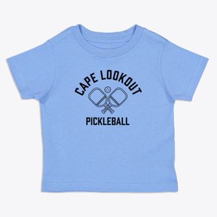 Cape Lookout North Carolina Pickleball Toddler T-Shirt