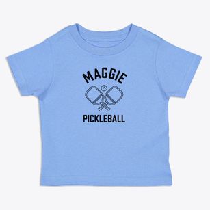 Maggie West Virginia Pickleball Toddler T-Shirt