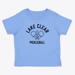 Lake Clear New York Pickleball Toddler T-Shirt
