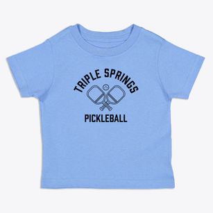 Triple Springs North Carolina Pickleball Toddler T-Shirt