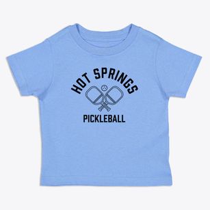 Hot Springs Arkansas Pickleball Toddler T-Shirt