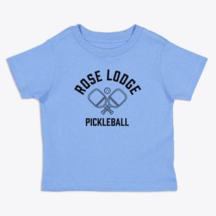 Rose Lodge Oregon Pickleball Toddler T-Shirt
