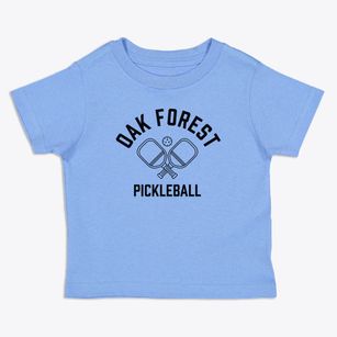 Oak Forest Illinois Pickleball Toddler T-Shirt