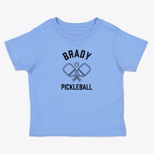 Brady Nebraska Pickleball Toddler T-Shirt