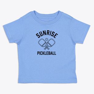Sunrise Alaska Pickleball Toddler T-Shirt
