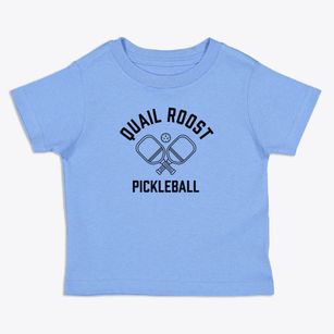 Quail Roost North Carolina Pickleball Toddler T-Shirt