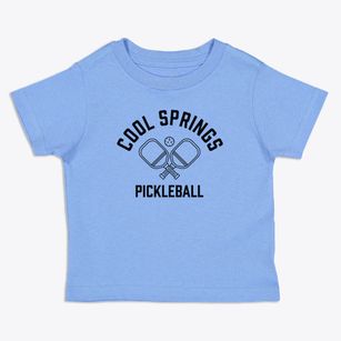 Cool Springs North Carolina Pickleball Toddler T-Shirt