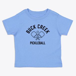Buck Creek Iowa Pickleball Toddler T-Shirt