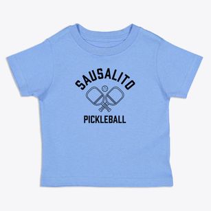 Sausalito California Pickleball Toddler T-Shirt