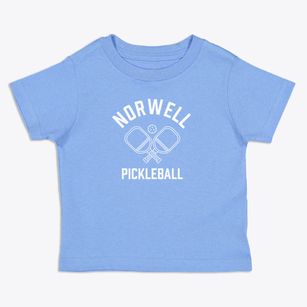 Norwell Massachusetts Pickleball Toddler T-Shirt