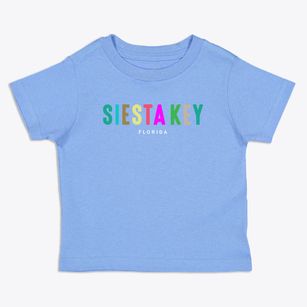 Siesta Key Florida Color Pop Toddler T-Shirt