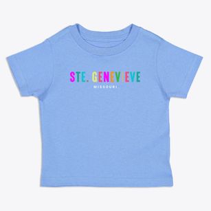 Ste. Genevieve Missouri Color Pop Toddler T-Shirt