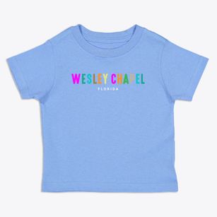 Wesley Chapel Florida Color Pop Toddler T-Shirt