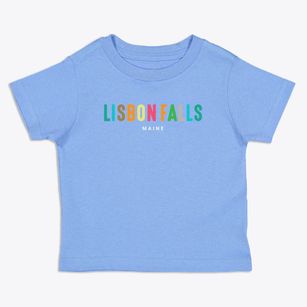Lisbon Falls Maine Color Pop Toddler T-Shirt