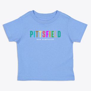 Pittsfield New Hampshire Color Pop Toddler T-Shirt