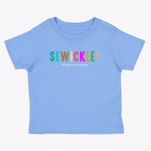 Sewickley Pennsylvania Color Pop Toddler T-Shirt