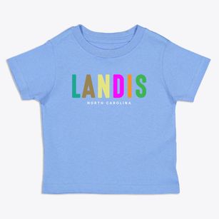 Landis North Carolina Color Pop Toddler T-Shirt