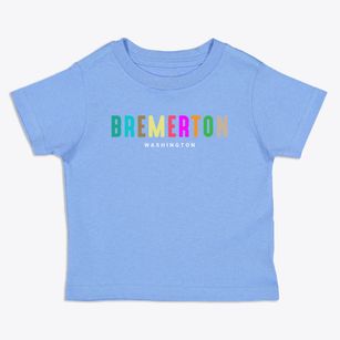 Bremerton Washington Color Pop Toddler T-Shirt