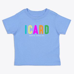 Icard North Carolina Color Pop Toddler T-Shirt