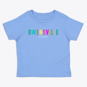 Owensville Missouri Color Pop Toddler T-Shirt