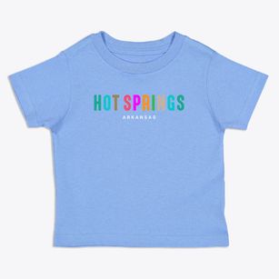 Hot Springs Arkansas Color Pop Toddler T-Shirt