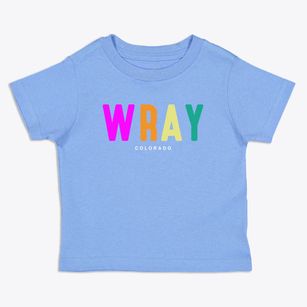 Wray Colorado Color Pop Toddler T-Shirt