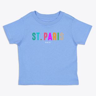 St. Paris Ohio Color Pop Toddler T-Shirt