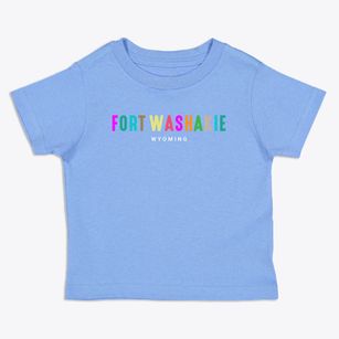 Fort Washakie Wyoming Color Pop Toddler T-Shirt