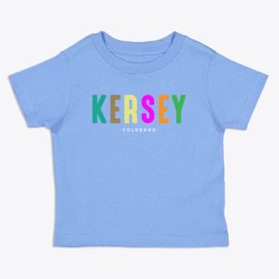 Kersey Colorado Color Pop Toddler T-Shirt