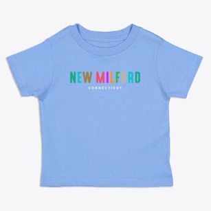 New Milford Connecticut Color Pop Toddler T-Shirt