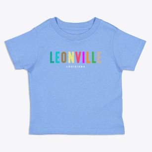 Leonville Louisiana Color Pop Toddler T-Shirt