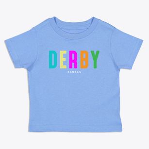 Derby Kansas Color Pop Toddler T-Shirt