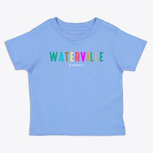 Waterville Kansas Color Pop Toddler T-Shirt