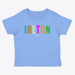 Ireton Iowa Color Pop Toddler T-Shirt