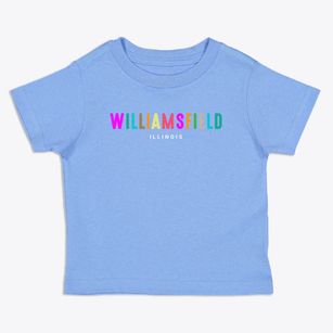 Williamsfield Illinois Color Pop Toddler T-Shirt
