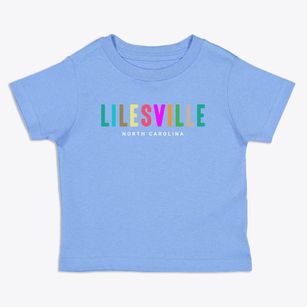 Lilesville North Carolina Color Pop Toddler T-Shirt