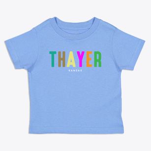Thayer Kansas Color Pop Toddler T-Shirt