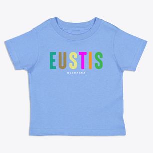 Eustis Nebraska Color Pop Toddler T-Shirt