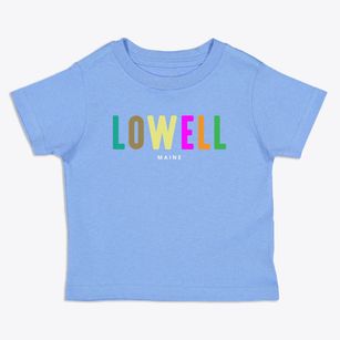 Lowell Maine Color Pop Toddler T-Shirt