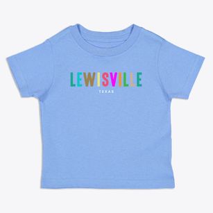 Lewisville Texas Color Pop Toddler T-Shirt