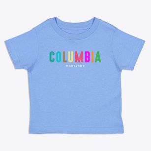 Columbia Maryland Color Pop Toddler T-Shirt