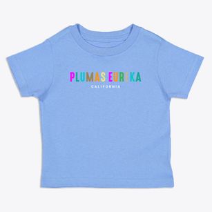 Plumas Eureka California Color Pop Toddler T-Shirt