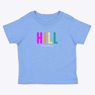 Hill Wisconsin Color Pop Toddler T-Shirt