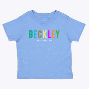 Beckley West Virginia Color Pop Toddler T-Shirt