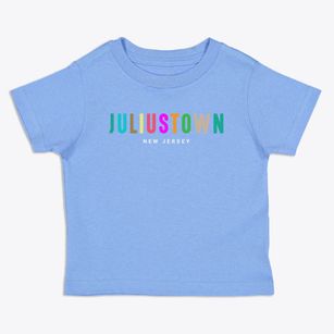 Juliustown New Jersey Color Pop Toddler T-Shirt