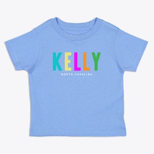 Kelly North Carolina Color Pop Toddler T-Shirt