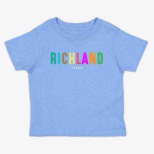Richland Texas Color Pop Toddler T-Shirt