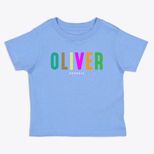 Oliver Georgia Color Pop Toddler T-Shirt