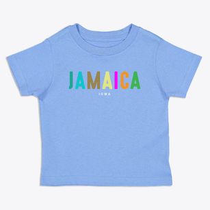 Jamaica Iowa Color Pop Toddler T-Shirt