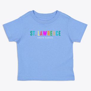 St. Lawrence South Dakota Color Pop Toddler T-Shirt
